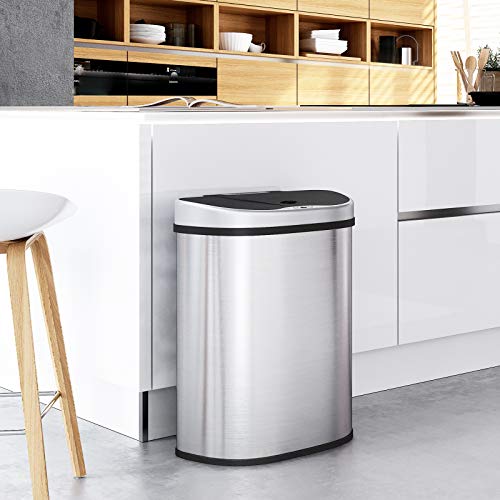 Automatischer Sensor-Mülleimer 70 L Edelstahl – Urban Lifestyle